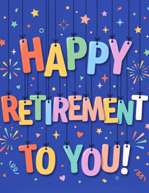 Happy Retirement Celebration Card