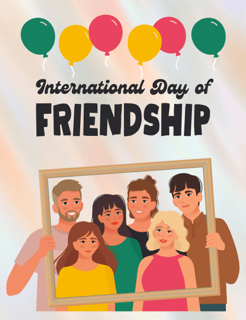 Framed in Friendship – Celebration Card