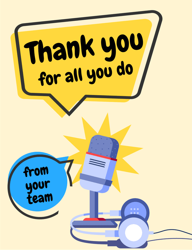 Thank You For All You Do