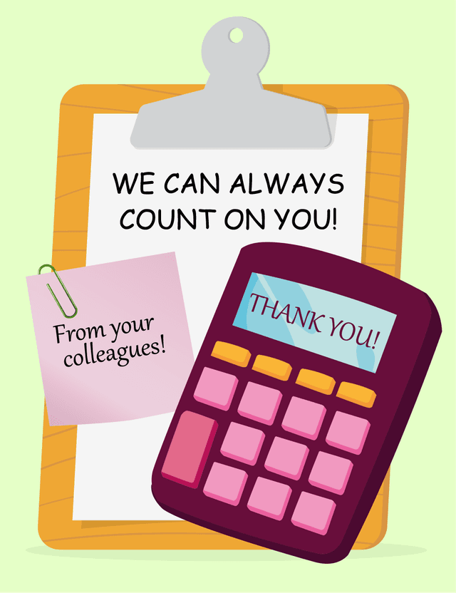 We Can Always Count On You